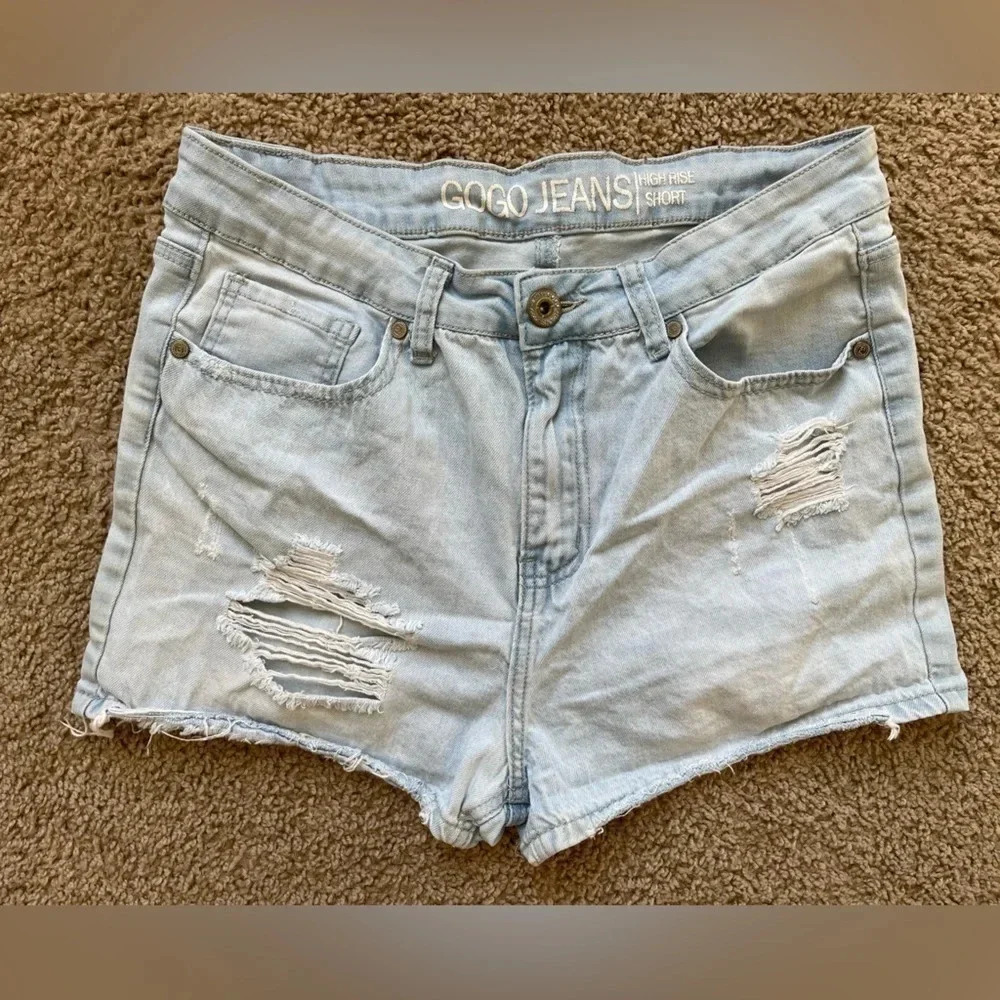 Junior Gogo Jean Shorts size 15